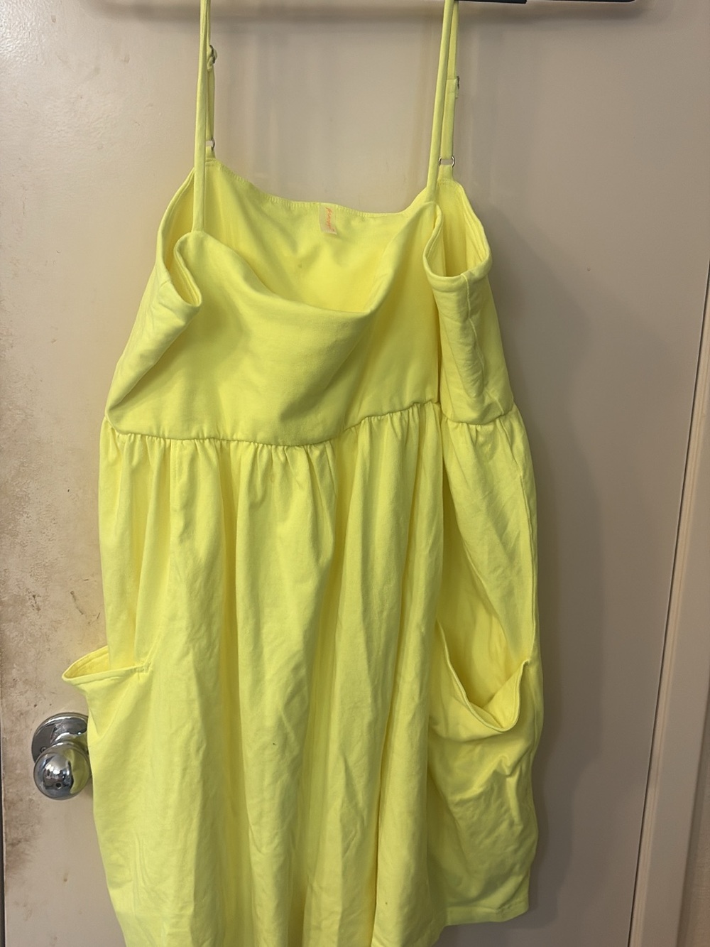 Free People Yellow Hot Shot Rompwe